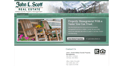 Desktop Screenshot of johnlscott4rent.com
